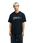 The Quiksilver Mens Vortex T-Shirt in Black