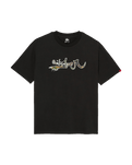 The Quiksilver Mens Vortex T-Shirt in Black
