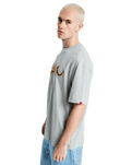 Vortex T-Shirt in Light Grey Heather