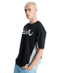 The Quiksilver Mens Lazer T-Shirt in Black