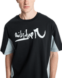 The Quiksilver Mens Lazer T-Shirt in Black