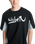 The Quiksilver Mens Lazer T-Shirt in Black