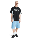 The Quiksilver Mens Lazer T-Shirt in Black