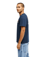 The Quiksilver Mens Liquid T-Shirt in Dark Navy