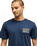 The Quiksilver Mens Liquid T-Shirt in Dark Navy