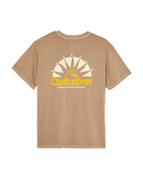 The Quiksilver Mens EVO Rays T-Shirt in Pine Bark