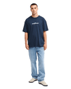 The Quiksilver Mens Slacker T-Shirt in Dark Navy