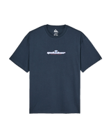 The Quiksilver Mens Slacker T-Shirt in Dark Navy