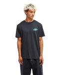 The Quiksilver Mens Hammer T-Shirt in Tarmac
