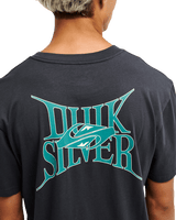 The Quiksilver Mens Hammer T-Shirt in Tarmac