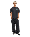 The Quiksilver Mens Hammer T-Shirt in Tarmac