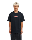 The Quiksilver Mens Disk T-Shirt in Black