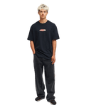 The Quiksilver Mens Disk T-Shirt in Black
