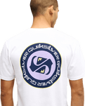 The Quiksilver Mens Duality T-Shirt in White