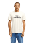 The Quiksilver Mens Vista T-Shirt in Bone White