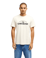 The Quiksilver Mens Vista T-Shirt in Bone White