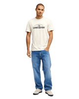 The Quiksilver Mens Vista T-Shirt in Bone White