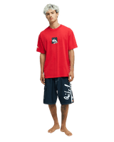The Quiksilver Mens Echo T-Shirt in Salsa