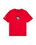 The Quiksilver Mens Echo T-Shirt in Salsa