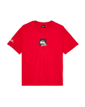 The Quiksilver Mens Echo T-Shirt in Salsa