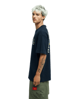 The Quiksilver Mens Bob Marley Warhead T-Shirt in Black