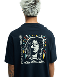 The Quiksilver Mens Bob Marley Warhead T-Shirt in Black