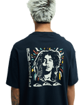 The Quiksilver Mens Bob Marley Warhead T-Shirt in Black