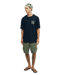 The Quiksilver Mens Bob Marley Warhead T-Shirt in Black