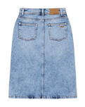 The Roxy Girls Girls Glossy Candy Mid Skirt in Beau Blue