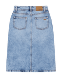 The Roxy Girls Girls Glossy Candy Mid Skirt in Beau Blue