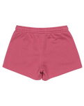 The Roxy Girls Girls Surf Feeling Terry Jogger Shorts in Heather Rose