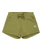 Girls Surf Feeling Terry Jogger Shorts in Oil Green
