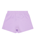 Girls Surf Feeling Terry Jogger Shorts in Crocus Petal