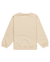 The Roxy Girls Girls Morning Hike Terry Sweatshirt in Parchment
