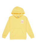 The Roxy Girls Girls Surf Feeling Hoodie in Lemon Drop