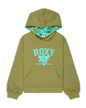 Girls Hope You Trust 2 Hoodie in Oil Green