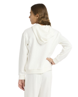 The Roxy Girls Girls Surf Feeling Hoodie in Coconut Milk