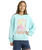 The Roxy Girls Girls Lineup Sweatshirt in Aqua Splash