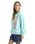 The Roxy Girls Girls Lineup Sweatshirt in Aqua Splash