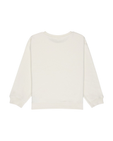 The Roxy Girls Girls Morning Hike Sweatshirt in Coconut Milk