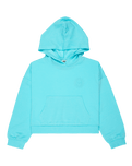 Girls Surfing By Daylight Hoodie in Aqua Splash