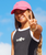 The Roxy Girls Girls Rg Slide Away Cap in Sangria Sunset