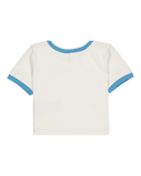 The Roxy Girls Girls Hey Yeah Yeah T-Shirt in Snow White