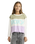 The Roxy Girls Girls Sundaze Sprit Sweatshirt in Coconut Milk