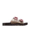 The Roxy Girls Girls Kattie Glitter Sandals in Black & Multi