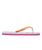 Girls Tahiti VII Flip Flops in Orange Twist