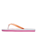 Girls Tahiti VII Flip Flops in Orange Twist
