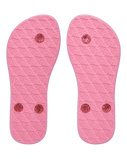 Girls Viva Sparkle Flip Flops in Plumeria