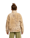 The Roxy Girls Girls Calling All My Girls 1/4 Fleece Jacket in Wild Side