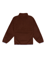 The Roxy Girls Girls Lucky Girl 1/4 Zip Fleece in Tiramisu